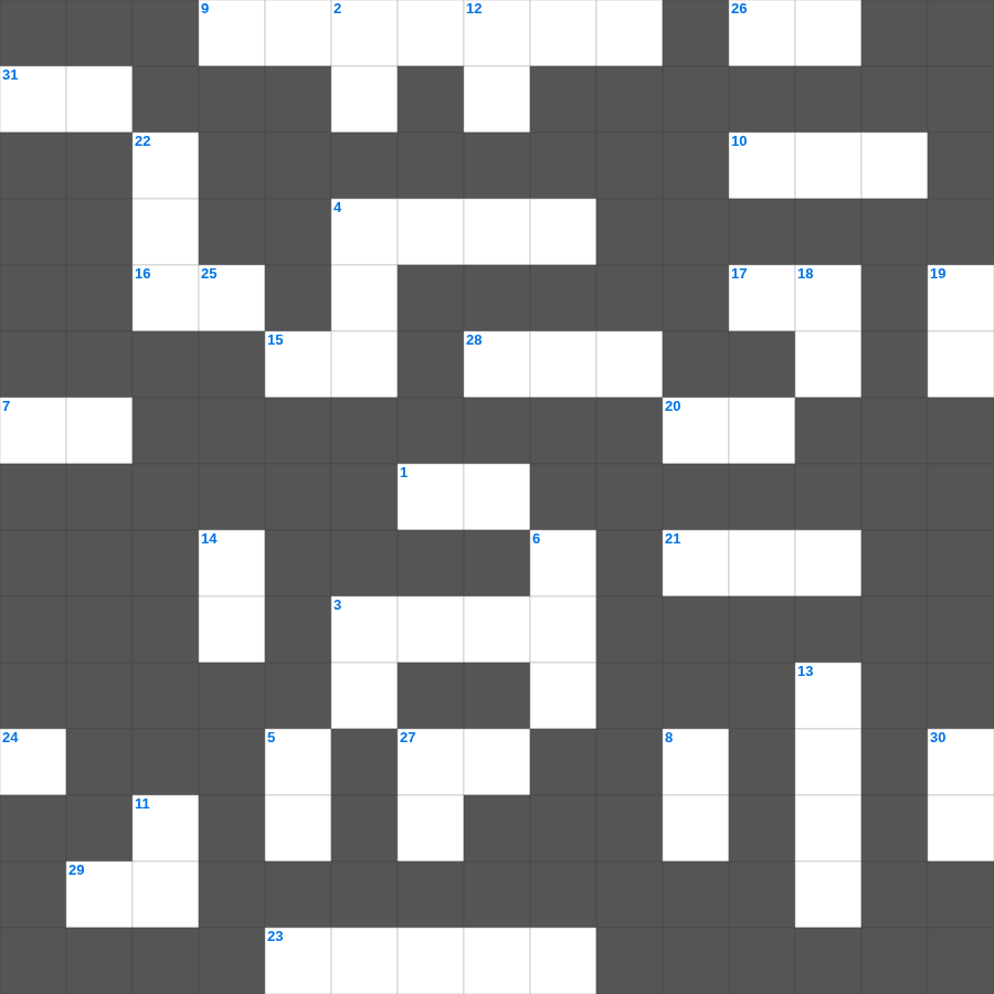 천국 소망 - 무료 온라인 가로세로 낱말퍼즐